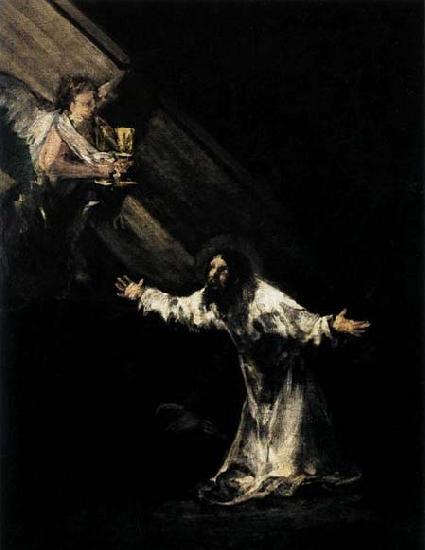 Francisco de goya y Lucientes Christ on the Mount of Olives oil painting image